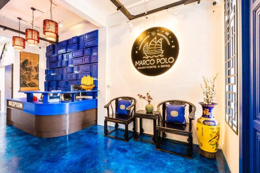 Marco Polo Phuket Poshtel & Bistro - reception