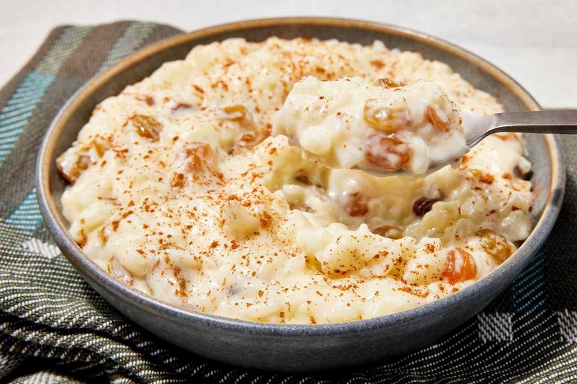 روز پودینگ برنج. منبع عکس: وبسایت Allrecipes.Com. عکاس: نامشخص