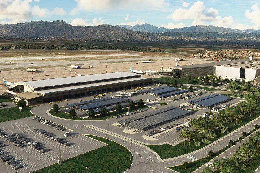 پارکینگ فرودگاه بدروم