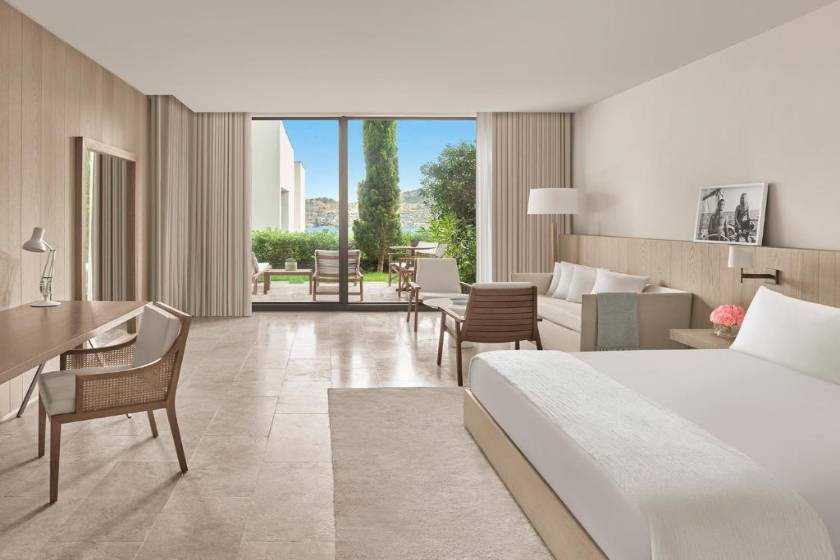 The Bodrum EDITION - Deluxe Queen Room with Garden View and Balcony