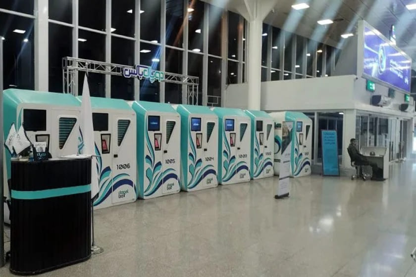 هتل کپسولی فرودگاه مهرآباد