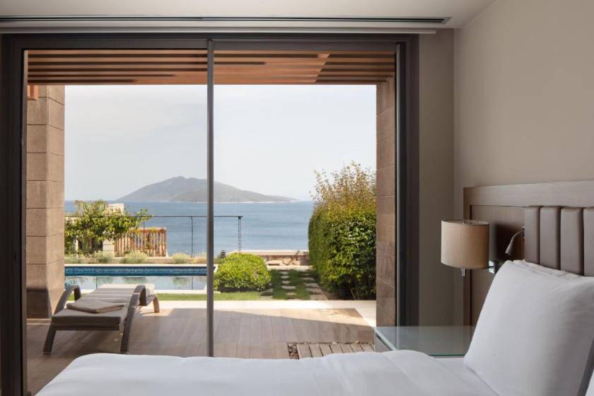 Caresse, a Luxury Collection Resort & Spa, Bodrum - Deluxe Marine Room, Guest room, 1 King, Sea view, Balcony