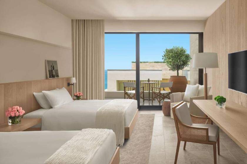 The Bodrum EDITION - Deluxe Queen Room with Garden View and Balcony