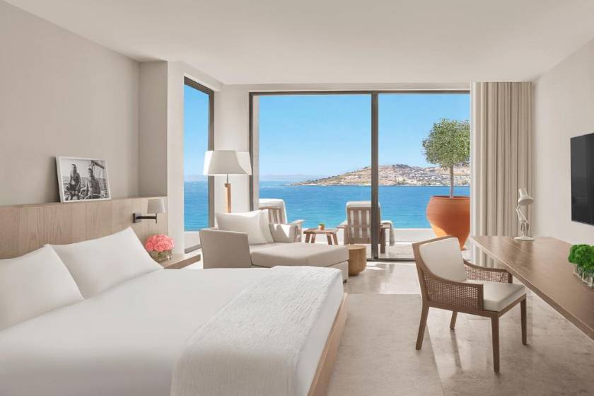 The Bodrum EDITION - Deluxe King Room with Garden View and Balcony