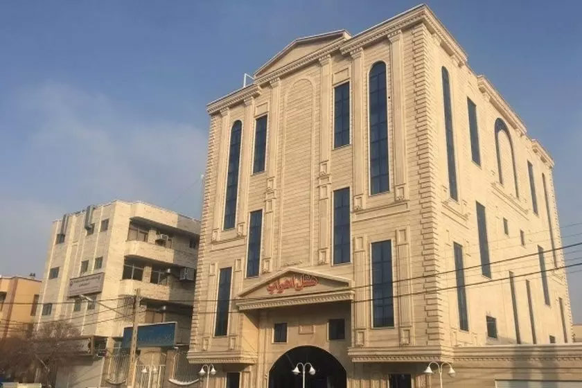 هتل اهراب تبریز - نما