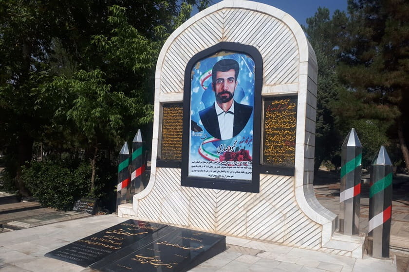 سالروز شهادت محمود صارمی. منبع عکس: Irna. عکاس: نامشخص