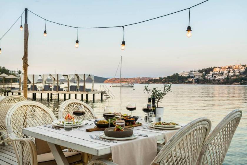 Cape Bodrum Luxury Hotel & Beach - restaurant