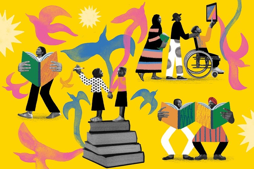 روز جهانی سوادآموزی. منبع عکس: وبسایت Unesco.Org. عکاس: نامشخص