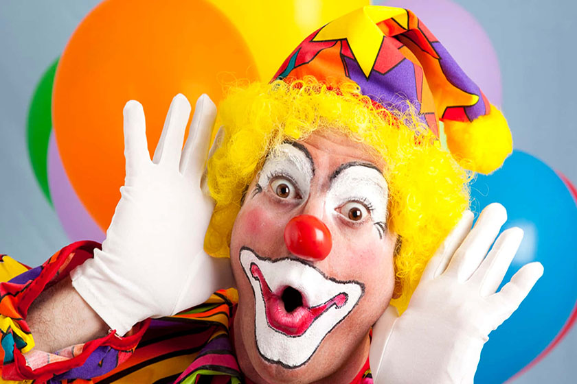 هفته جهانی دلقک ها. منبع عکس: وبسایت Wallpapers.Com. عکاس: نامشخص