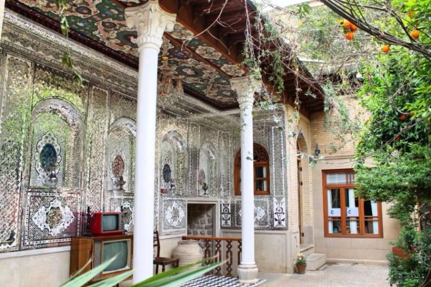 هتل بوتیک عمارت فرهادی شیراز - محوطه