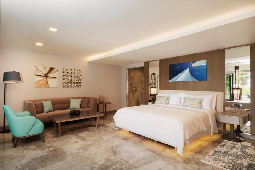 Le Méridien Bodrum Beach Resort - Panorama Seaview, Guest room, 1 King, Sea view, Balcony