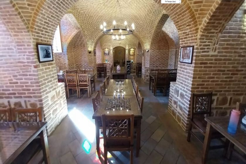 هتل بوتیک عمارت میرزا مهدی فراش باشی (سرخه ای) تبریز - رستوران