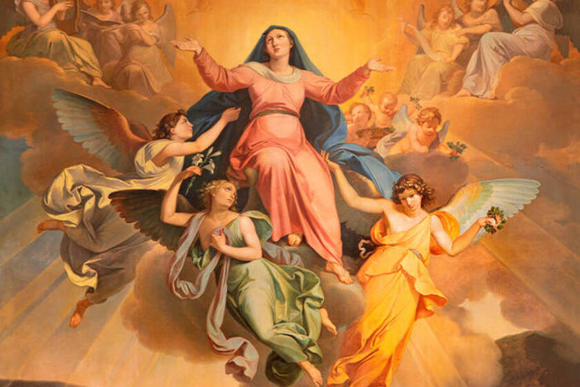 روز عروج حضرت مریم. منبع عکس: Dioceseofcleveland.Org. عکاس: نامشخص
