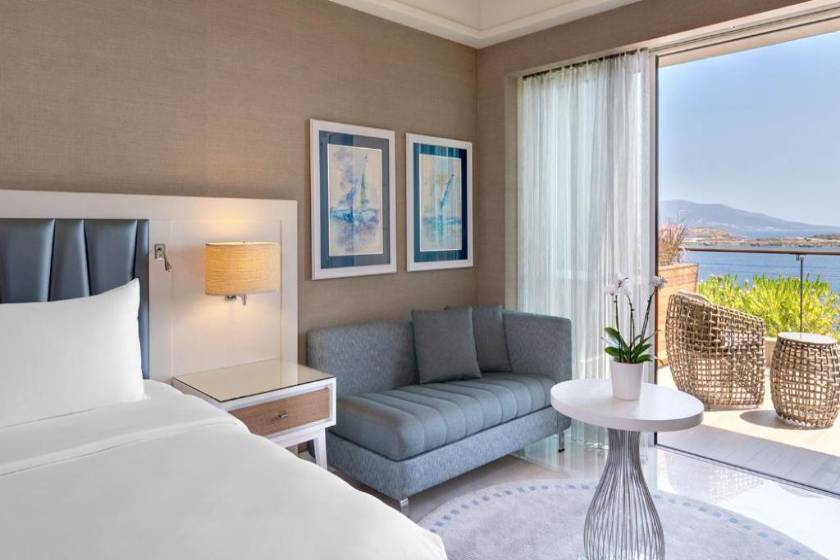 Caresse, a Luxury Collection Resort & Spa, Bodrum - Deluxe Room, Guest room, 1 King, Sea view, Balcony
