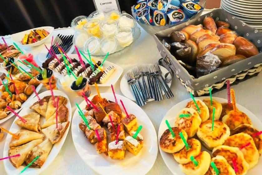 Hotel Shumon Dushanbe - breakfast