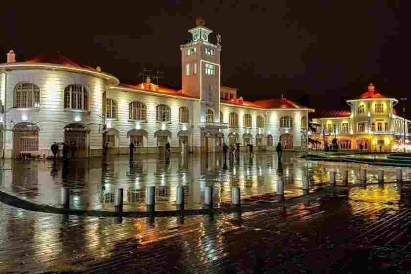 تفریحات میدان شهرداری رشت