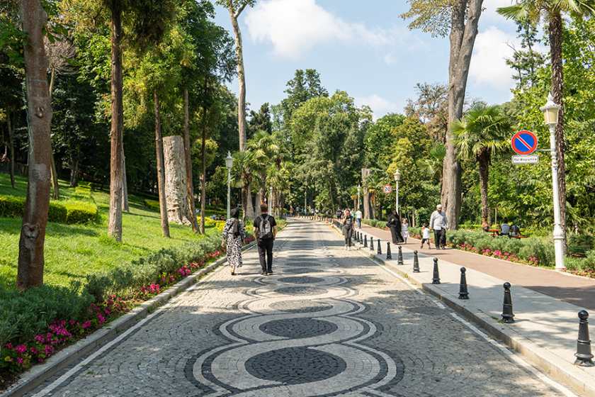 پیک نیک در پارک ییلدیز