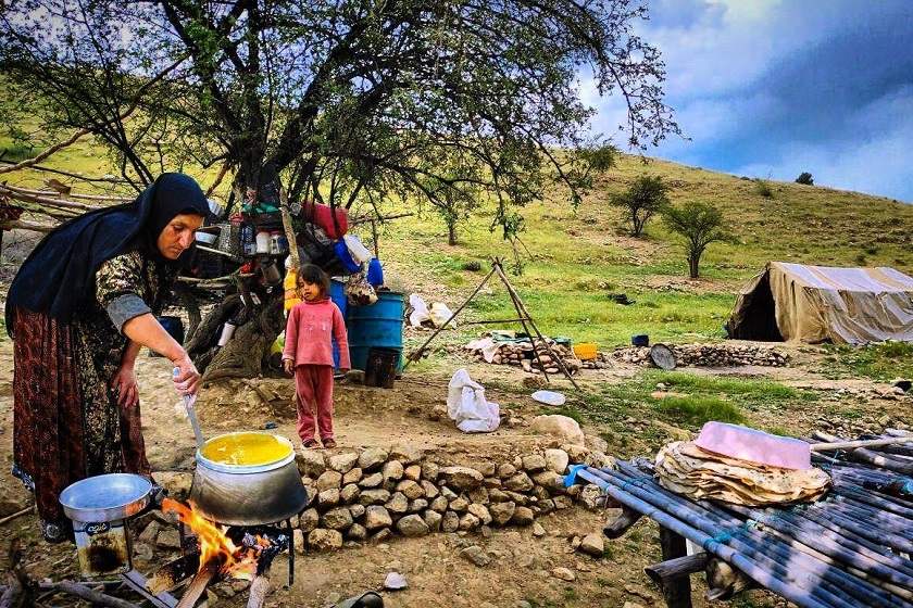 عشایر. منبع عکس: وبسایت Pana.Ir. عکاس نامشخص
