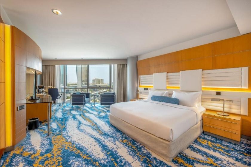 Golden Sands Boutique Hotel-Dubai Creek Dubai - Deluxe Room with Lounge access