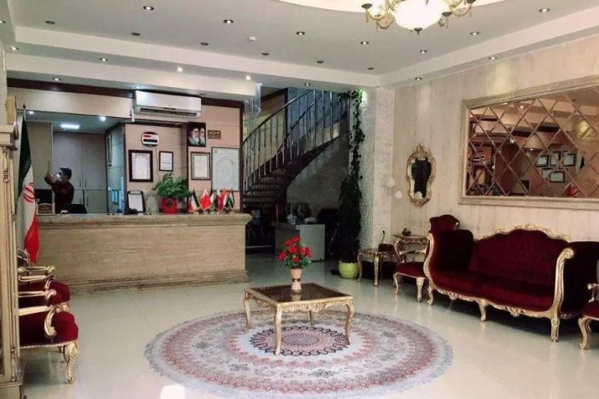 هتل آپارتمان معین درباری مشهد - پذیرش