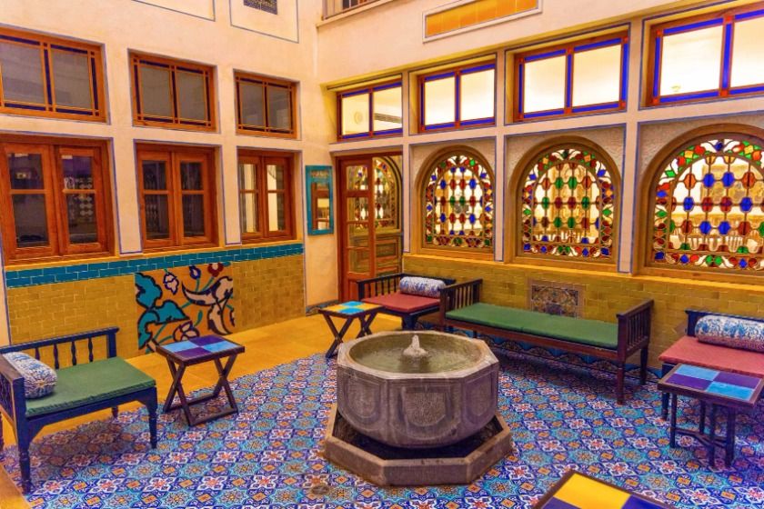 اقامتگاه سنتی بخردی اصفهان - محوطه