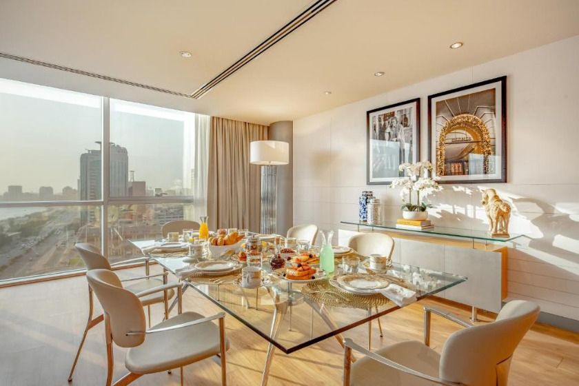 Golden Sands Boutique Hotel-Dubai Creek Dubai - Grand Suite Waterfront