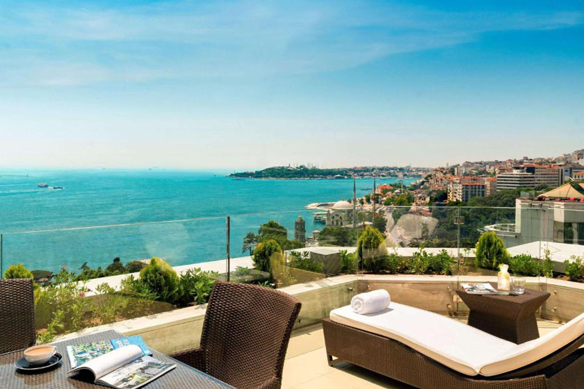 Swissotel The Bosphorus Istanbul - Terrace Suite Bosphorus View