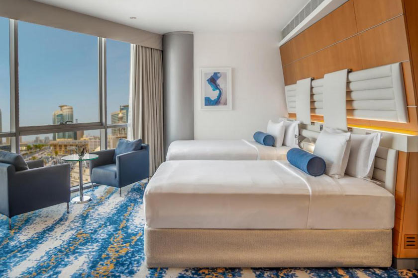 Golden Sands Boutique Hotel-Dubai Creek Dubai - Deluxe Twin Room