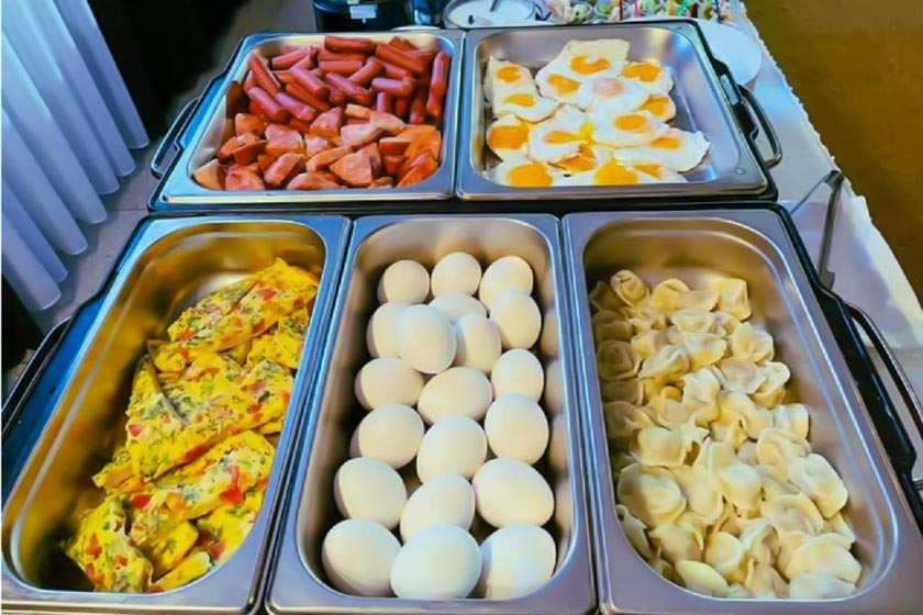 Hotel Shumon Dushanbe - breakfast