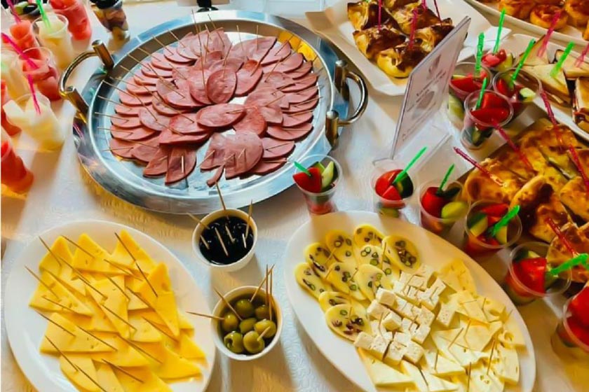 Hotel Shumon Dushanbe - breakfast