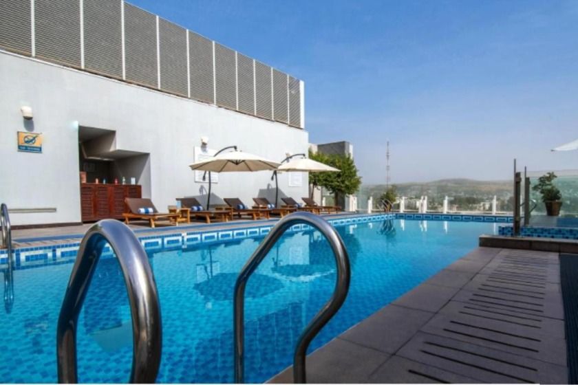 Dushanbe Serena Hotel Tajikistan - pool