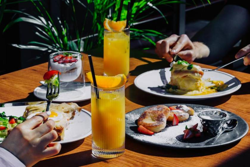 Tapis Rouge Design Boutique Hotel - food and drink