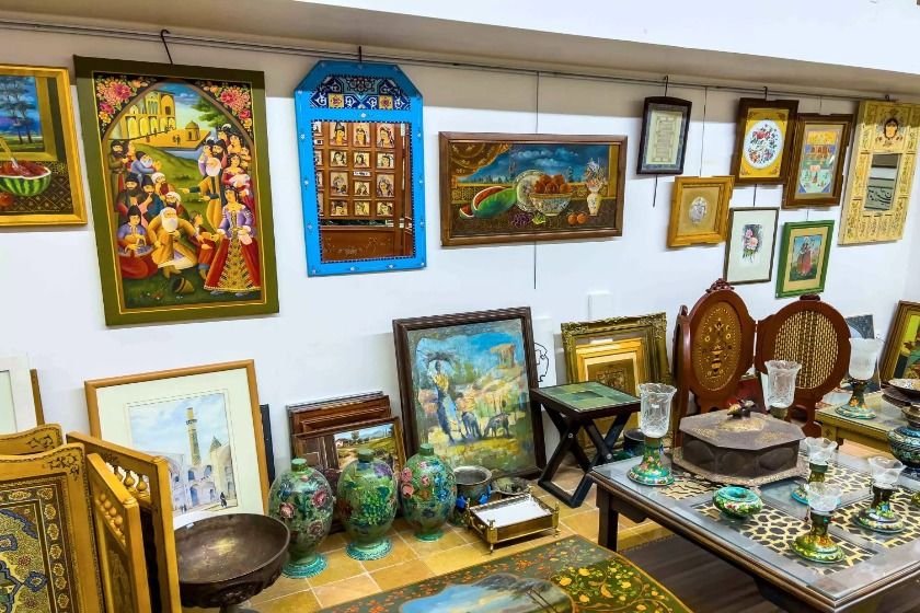 اقامتگاه سنتی بخردی اصفهان - محوطه