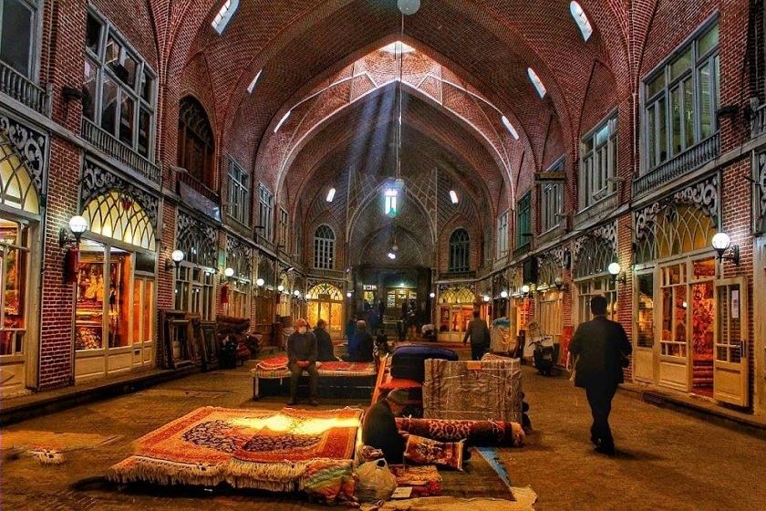 بازار بزرگ تبریز. منبع عکس: گوگل مپ. عکاس: Maziar Mimanam