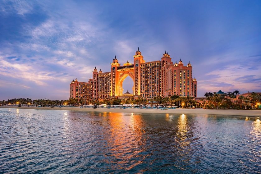 هتل آتلانتیس دبی. منبع عکس گوگل مپ. عکاس Atlantis, The Palm