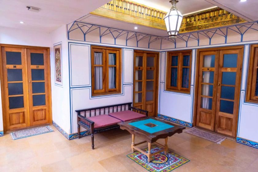 اقامتگاه سنتی بخردی اصفهان - محوطه