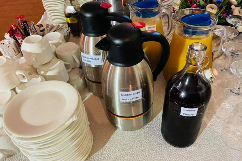 Hotel Shumon Dushanbe - breakfast