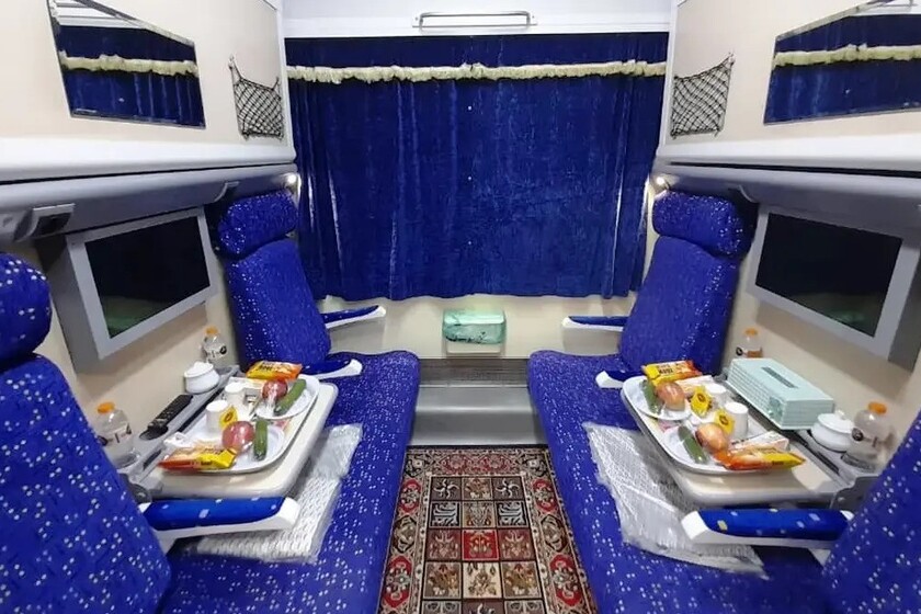 واگن کوپه ای ۴ تخت