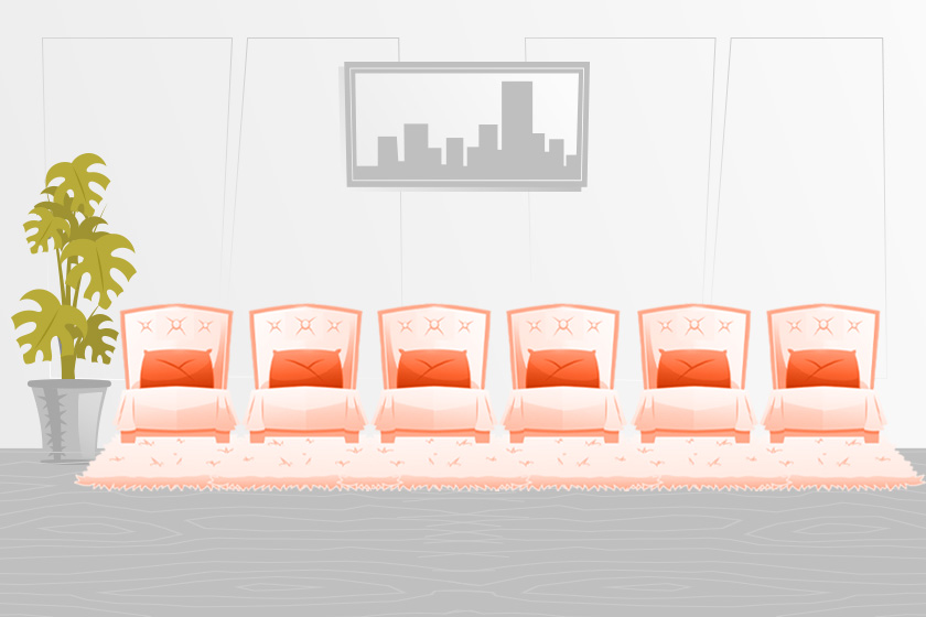 هتل کاوه اصفهان - آپارتمان یک خوابه ۶ تخته