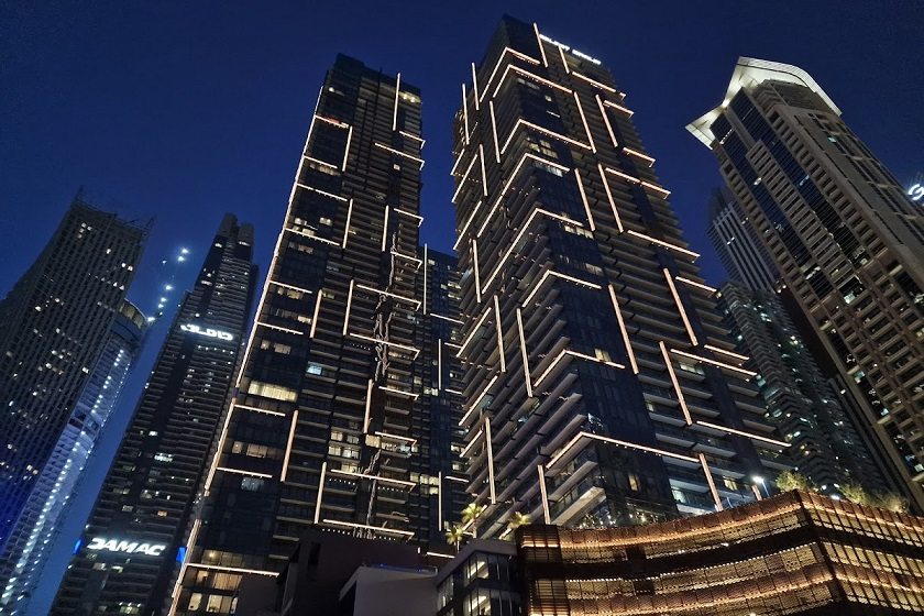 برج های مارینا دبی. منبع عکس گوگل مپ. عکاس Dubai Marina Towers