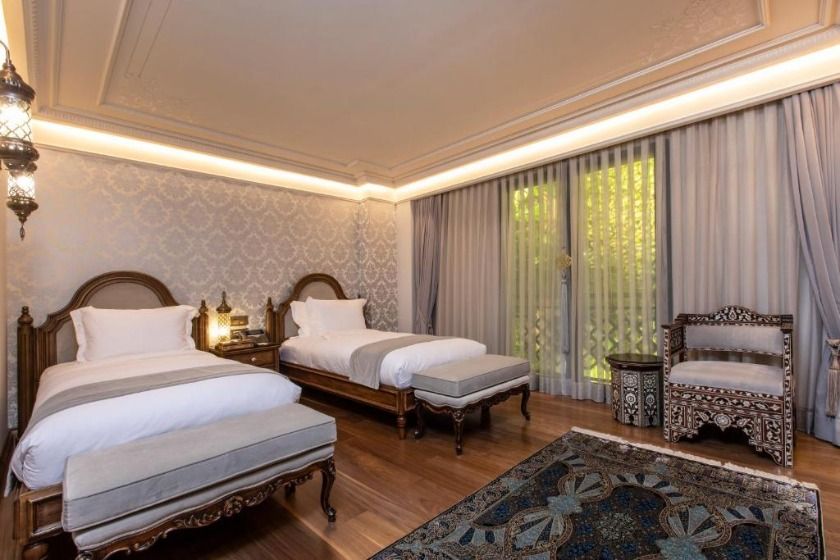 AJWA Sultanahmet - Preferred Hotels LVX Collection Istanbul - Deluxe Twin Room with Vertical Greenery View