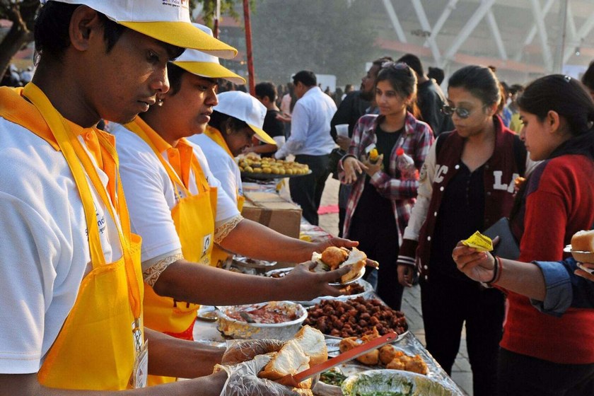 جشنواره ملی غذای خیابانی در دهلی