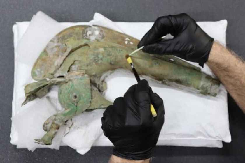 کشف خارق‌العادۀ شیپور جنگی در انگلیس