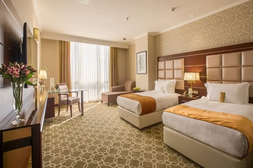 هتل اسپیناس پالاس تهران - اتاق دو تخته استاندارد تویین EF