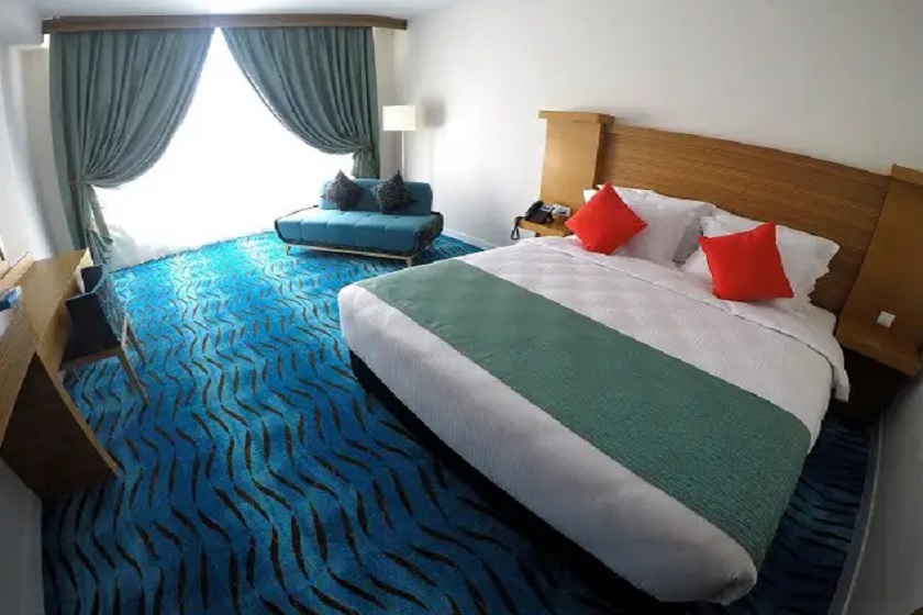 هتل بین المللی کیش - اتاق دو تخته دبل رو به دریا