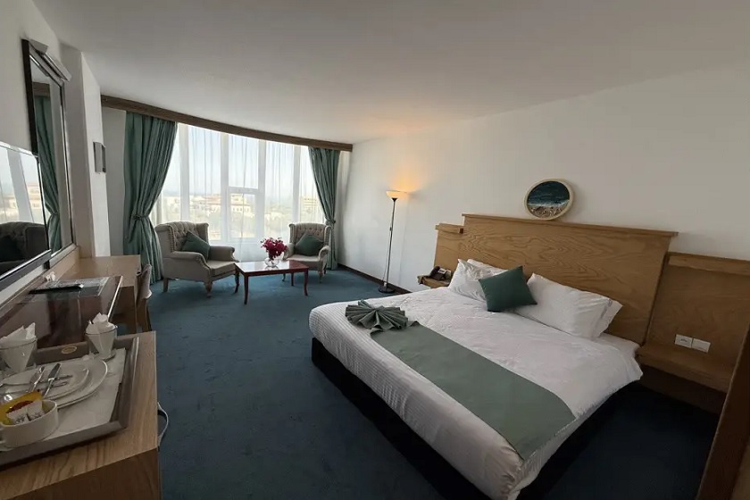 هتل بین المللی کیش - اتاق دو تخته دبل رو به جزیره