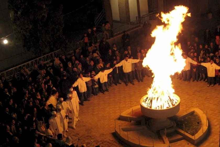 جشن نوسره. منبع عکس: وبسایت atashbazan.ir_1. عکاس: نامشخص
