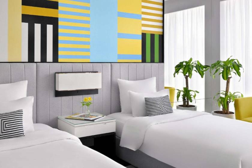 Pullman Dubai Downtown - Executive Twin Room with Burj Khalifa View