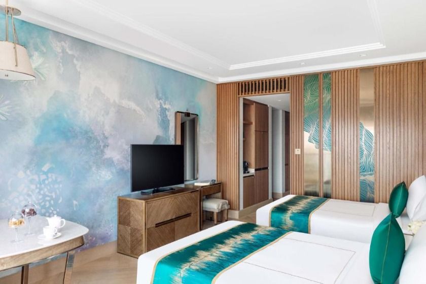 Taj Exotica Resort & Spa The Palm Dubai - Exotica Palm Sea View Room Twin Bed with Club Lounge