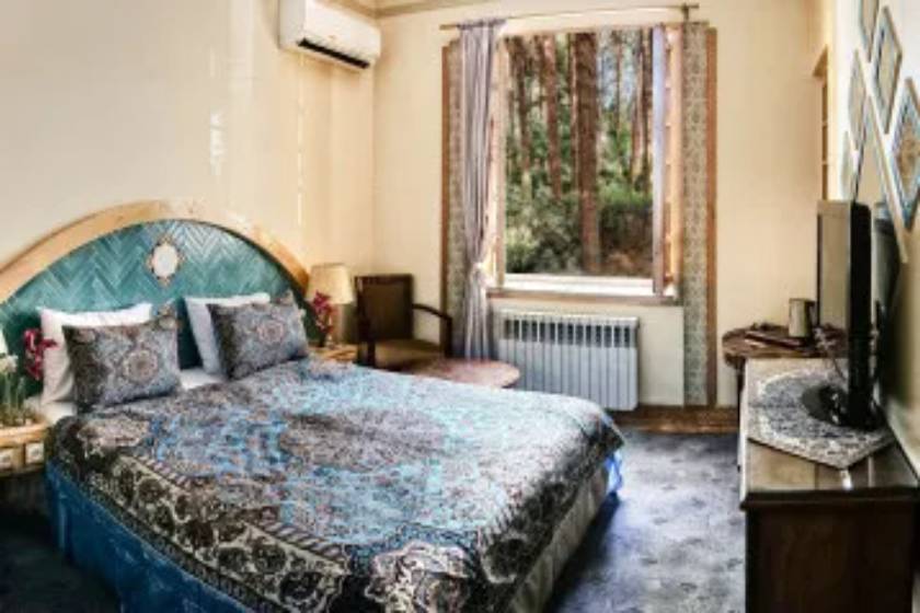 هتل صفائیه یزد - اتاق دو تخته دبل هتل باغ